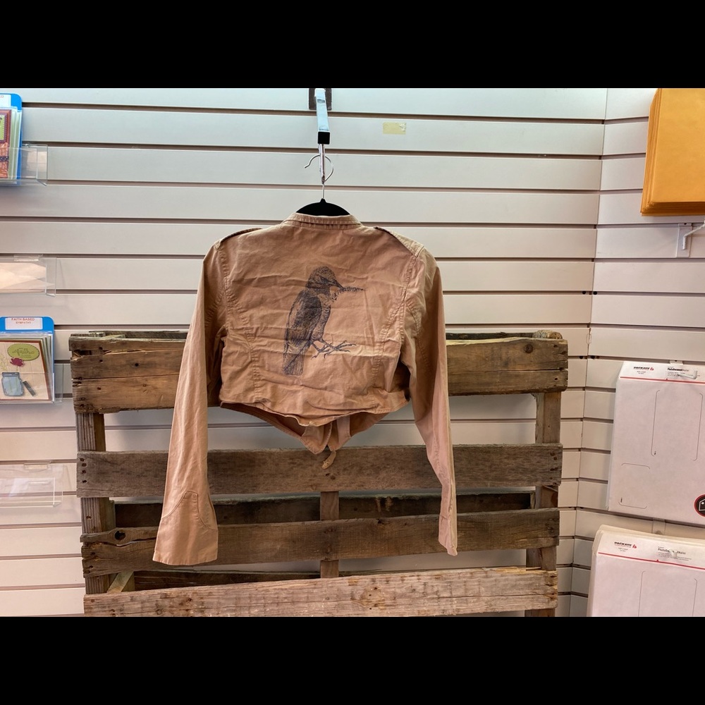 Small brown libertine jacket